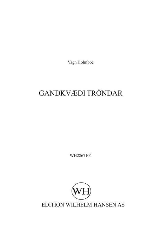 Gandkvædi Tróndar